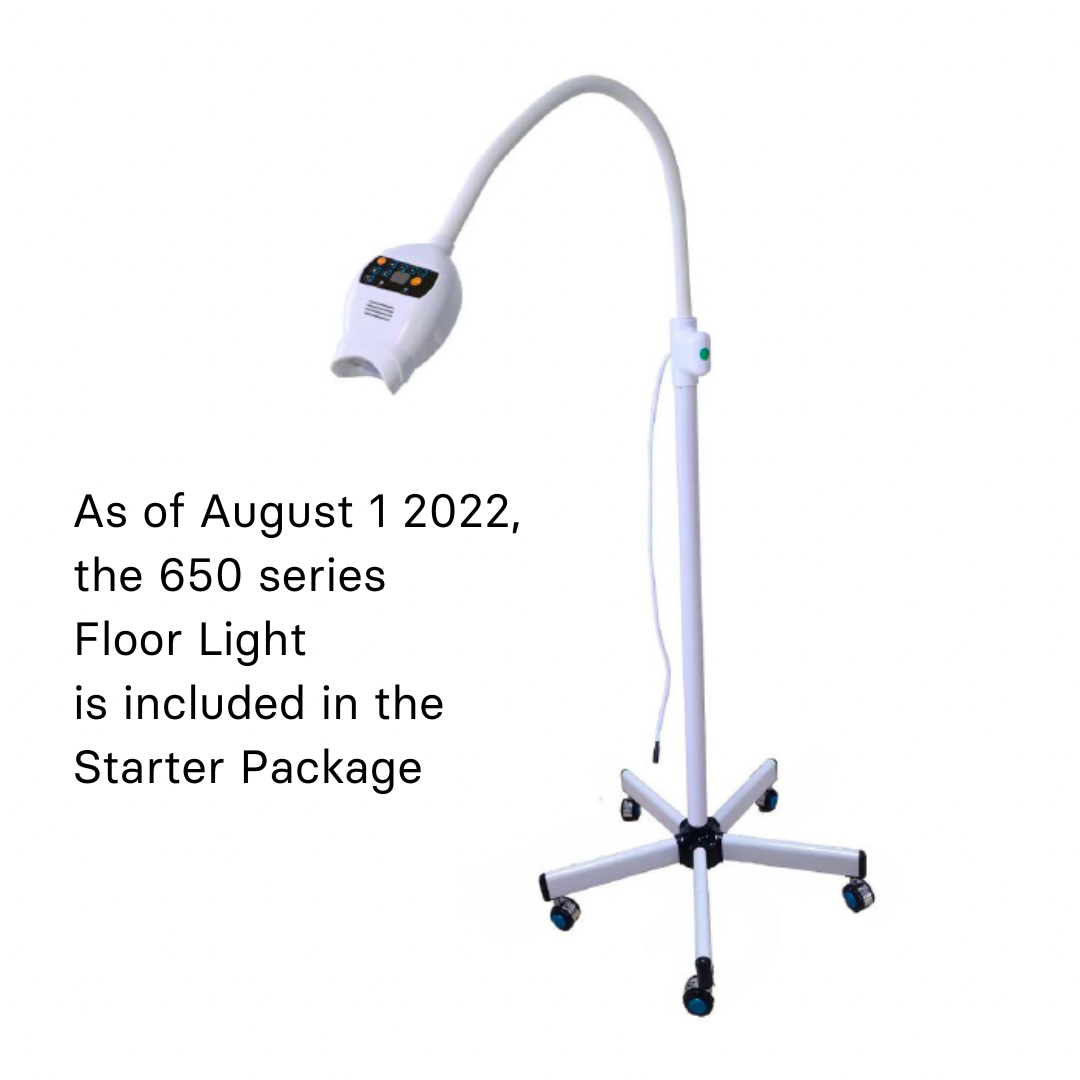In-Studio Series 650 Starter Package (12 pack) + SunnaSmile Specialist Certification